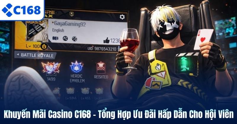 Khuyến Mãi Casino C168 – Tổng Hợp Ưu Đãi Hấp Dẫn Cho Hội Viên 4 Khuyến Mãi Casino C168 – Tổng Hợp Ưu Đãi Hấp Dẫn Cho Hội Viên